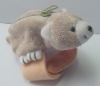 Plush Wrist Bag and Coin Bag Plush Animal Wrist Case Plush Coin Box
