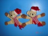 Mini Plush Magnet Toy Magnetic Plush Toy Christmas Toy Mini Plush Magnet Promotion Gift