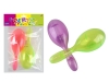 Wholesale transparent plastic beach maraca