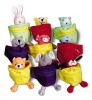 Plush Wrist Bag Mini Plush Wrist Bag Miniature Plush Wrist Coin Purse Coin Bag