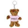 Mini Bear, Mini Plush Toy, Mini Plush bear, Miniature Jointed Bear with T shirt