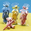 Wholesale Mini Plush Jointed Bear Packed In Poly Gift Bag