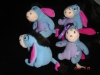 Mini Plush Donkey With Key Ring And Key Chain