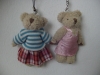 Wholesale Mini Plush Couple Bear Toys