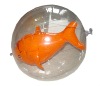 inflatable toy ,inflatable ball with inner fish