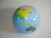 Wholesale inflatable globe/inflatable beach ball