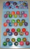 Different SizeColorful Bouncing Ball