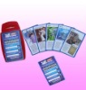 Wholesale cartoon game card pack in plastic box