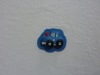 Wholesale Plastic Soft Blue Tractor for Kid Squeaky Board Book