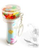 Wholesale 2011PROMOTION!!!!Round acrylic key chain:XUANCAI colorful box kaleidoscope