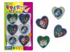 Wholesale maze game,sport game,heart shape christmas toys(6pcs pack)