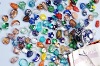 Wholesale glass gift;glass stone;glass marble in abnormality shapes