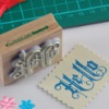 Wholesale Wooden stamps with texts