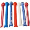 football fans cheer stick