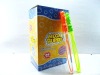 Wholesale hot sell plastic toy flash bubble stick
