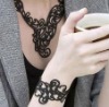 Wholesale lady sexy tatoo silicone bracelet/necklace