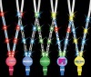 Wholesale led flashing necklace