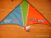 Wholesale nice colour advertising delta kite