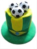 Brazil football hats