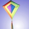 Wholesale colourful diamond kite
