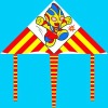 Wholesale lovely delta kite for children