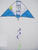Wholesale three colours 3-D delta kite