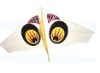 Wholesale lovely flying delta kite with printing