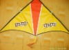 nice colour advertising triangle kite
