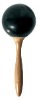Wholesale Black plastic maracas
