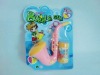 Wholesale Plastic Saxophone Bubble Toy with light
