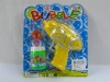 Wholesale Plastic f/p /inertial bubble gun with light
