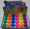 Wholesale promotion gifts flashing massage ball,5.5cm TPR massage ball