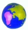 Wholesale PU stress globe ball(FE22014)
