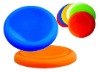 Plastic frisbee