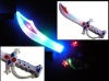 Wholesale new design lighting up flashing broadsword with music