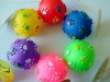 Wholesale pet product-7cm plastic toy for dog,squeaker toy,pet supply/pet/gifts for doggy/promotion gift/ball toy