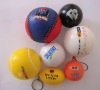 Wholesale colorful pu ball with chain