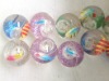 fish bouncing ball glitter ball