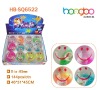 Wholesale glitter smile printing water ball/bouncing ball