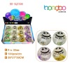 Wholesale high bouncy TPU small smile water ball with led and glitter inside