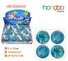 Wholesale rubber high bouncy glitter led water ball