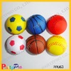 Wholesale colorful foam pu stress ball