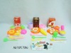 Wholesale supply plastic kitchen play set-3asstd