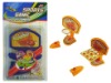 Wholesale mini plastic 2 in 1 basketball game set