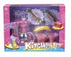 Wholesale toy kitchen set