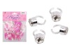 rings toy, plastic princess ring