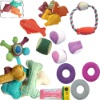 loofah pet toy dog toy