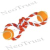 Wholesale Cotton Rope Toy/Pet Tennis Ball Toy/Cotton Ball Toy/Pet Product