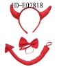 Wholesale Holiday dress up red cow