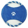 Wholesale Cotton rope frisbee toy for dogs